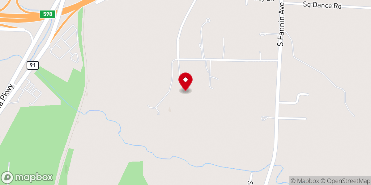 Map showing location of Hillwood Manor
