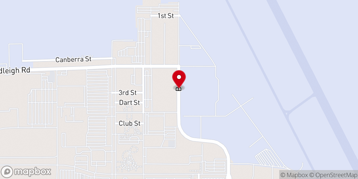 Map showing location of US Department of Air Force