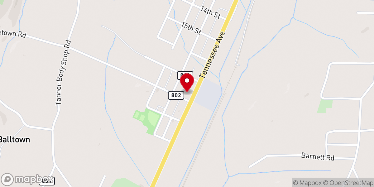 Map showing location of Victory Outreach Mission