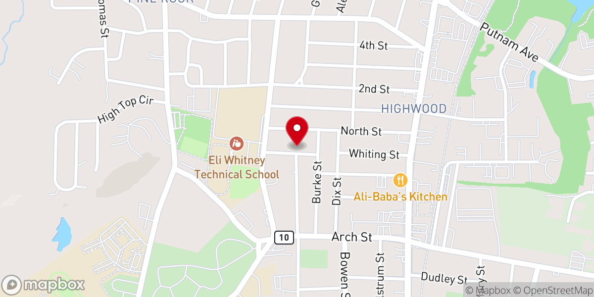 Map showing location of Church of Gods Remnant Inc