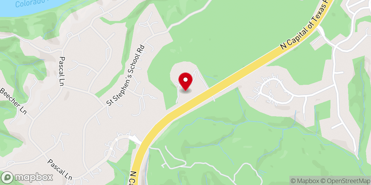 Map showing location of Saint Michael's Episcopal Church