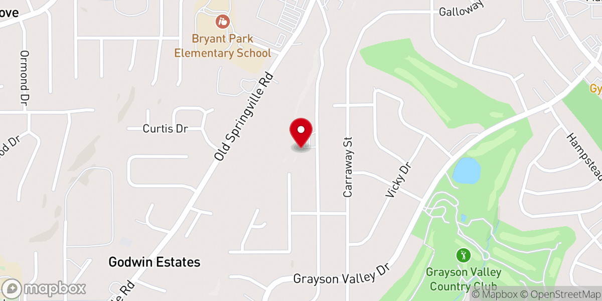 Map showing location of Iglesia Encuentro con Jesus