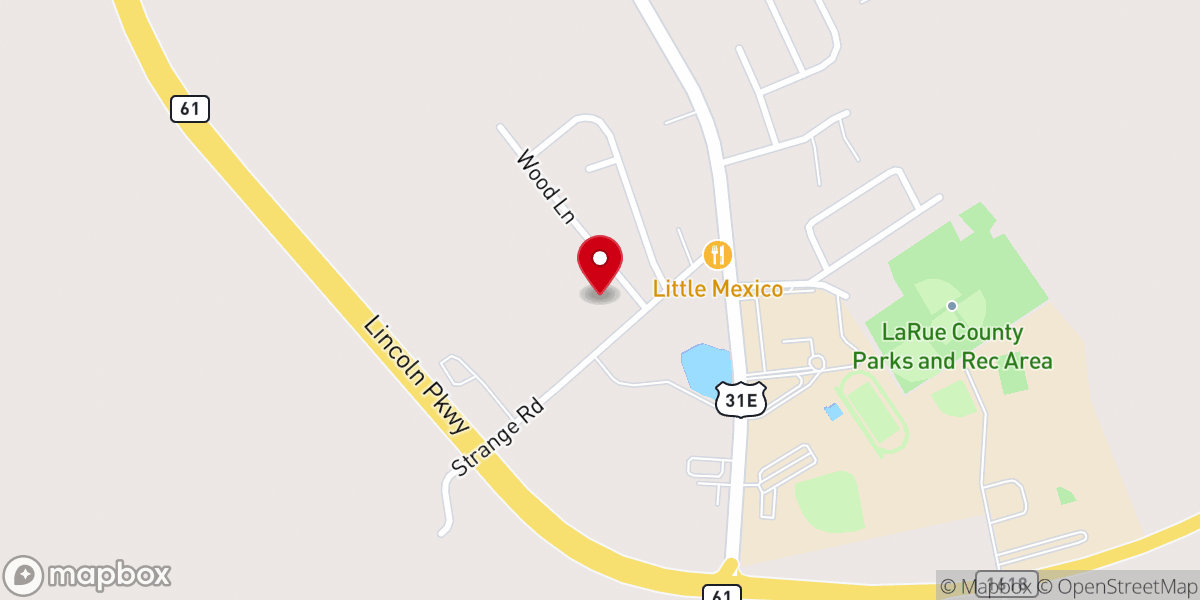 Map showing location of Steadfast Baptist Church