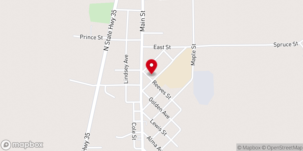 Map showing location of Walnut Grove United Methodist Church