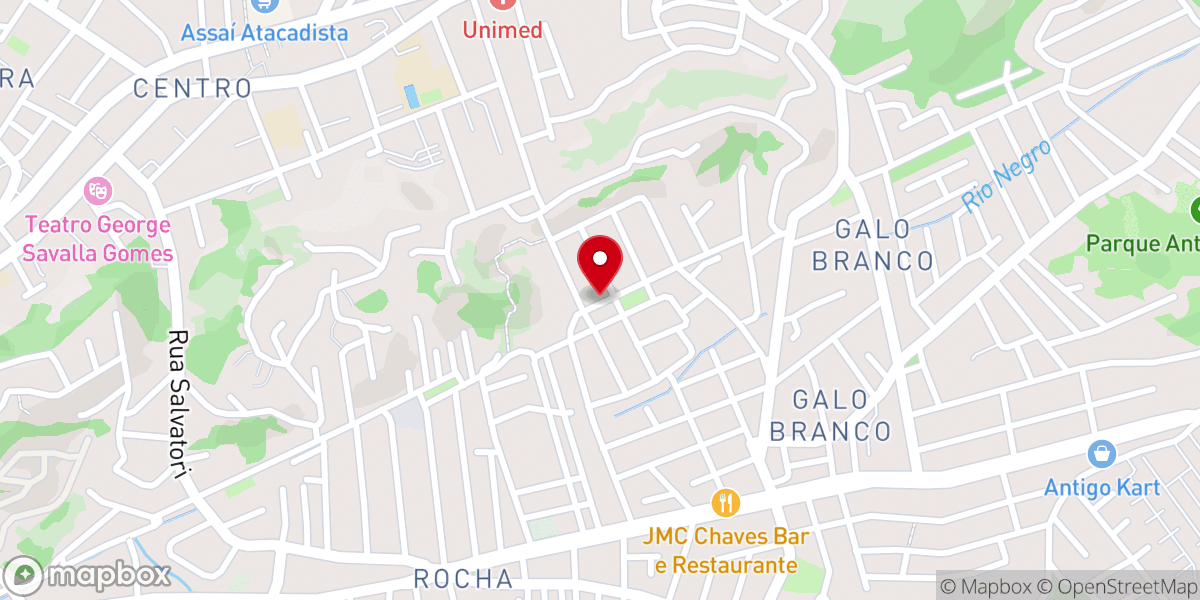 Map showing location of Igreja Pentecostal Resgatando Soldado Ferido
