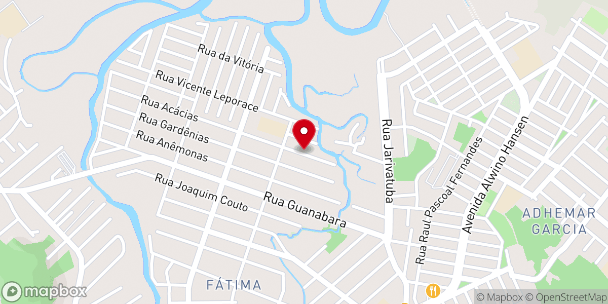 Map showing location of IEADJO - Manancial Joinville