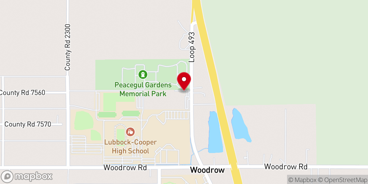 Map showing location of San Ramon Catholic Church