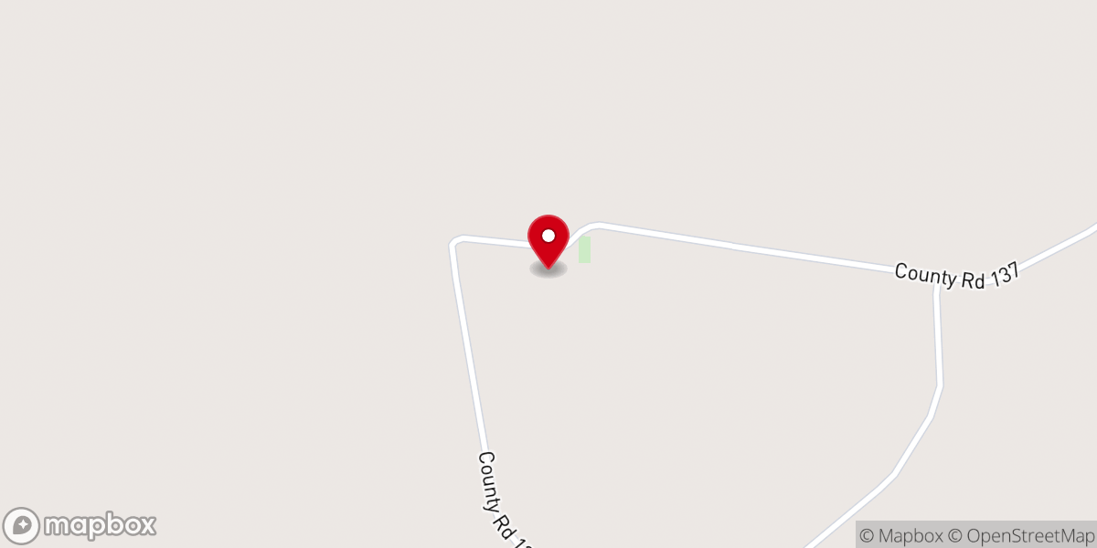 Map showing location of Mount Pleasant Church