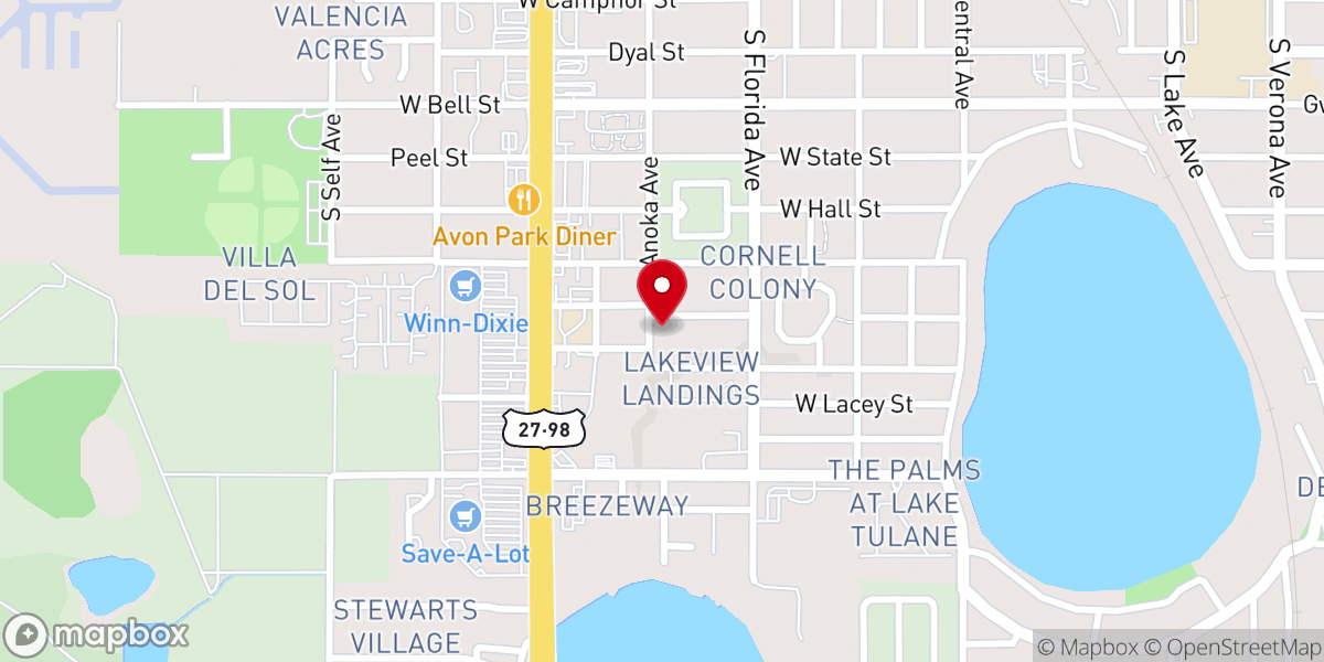 Map showing location of Iglesia De Dios Pentecostal M.I.