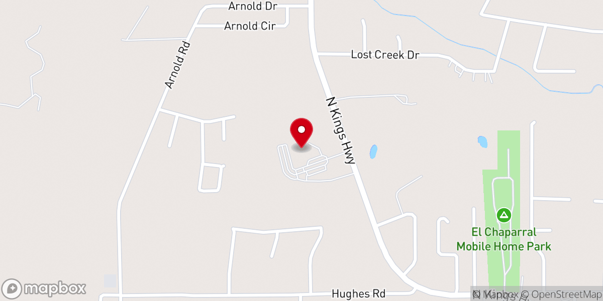 Map showing location of Heritage Church