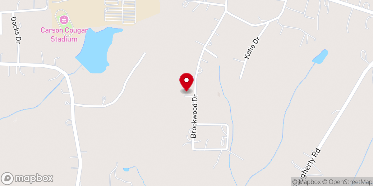 Map showing location of Liberty Baptist Church China Grove