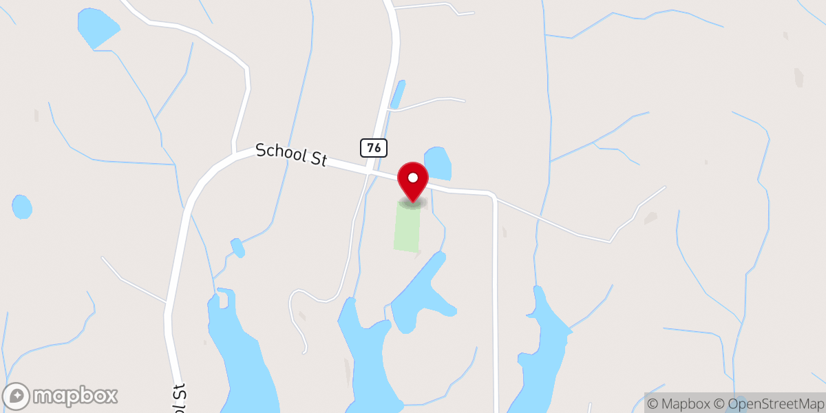 Map showing location of Bethsalem Presbyterian Church
