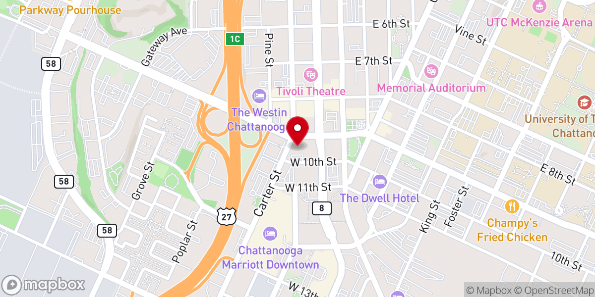 Map showing location of Bible Incontext Inc