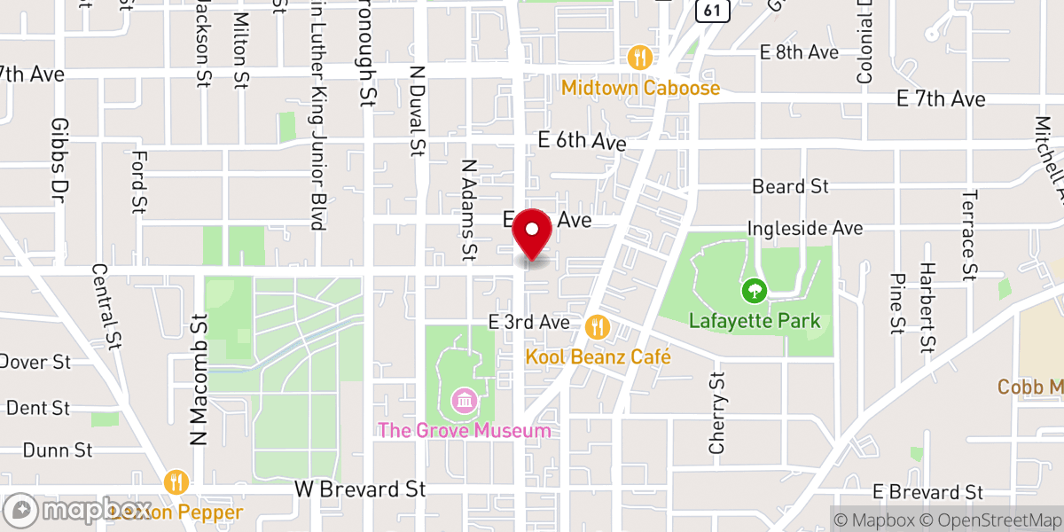 Map showing location of City Walk - Urban Mission Inc