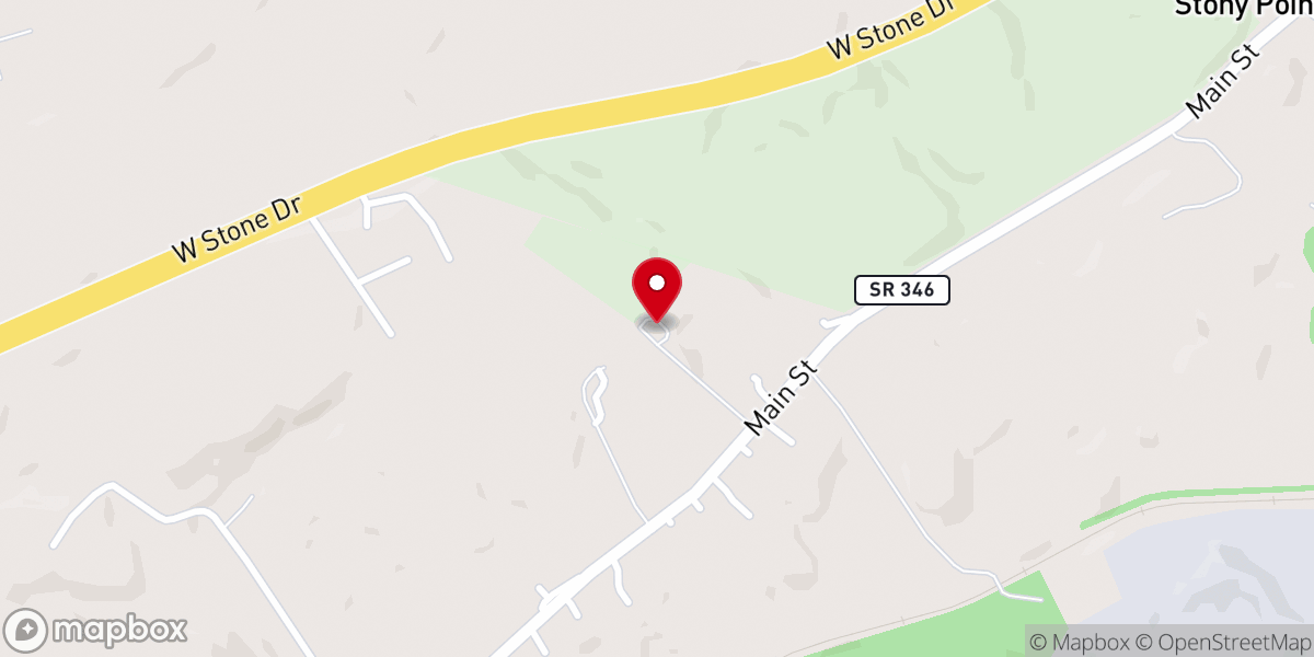 Map showing location of Grace Missionary Baptist Church