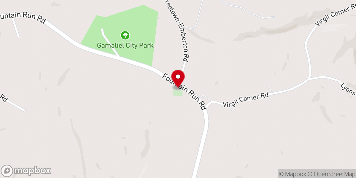 Map showing location of Mount Vernon AME
