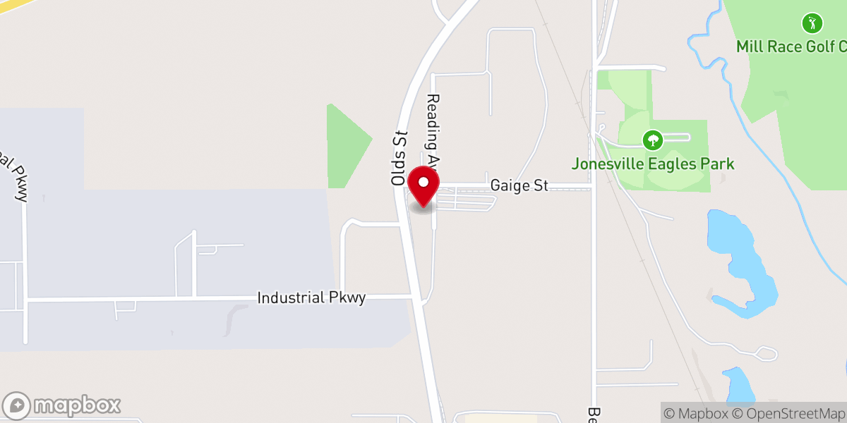 Map showing location of Mission Apostolic Church