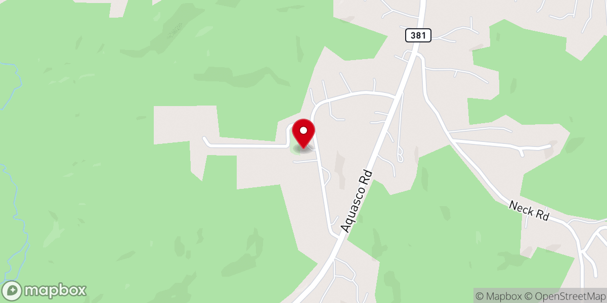 Map showing location of John Wesley Church