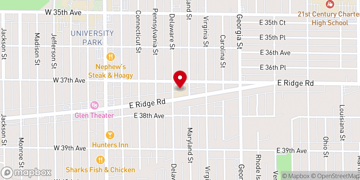 Map showing location of Life Church International