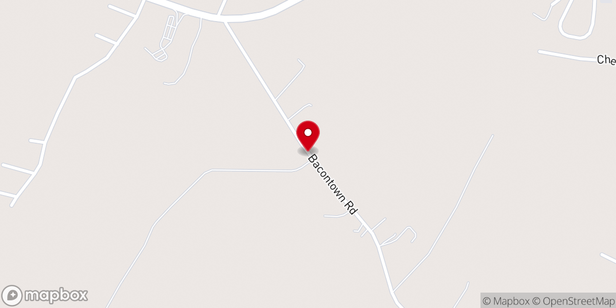 Map showing location of Trinity Outreach Ministry