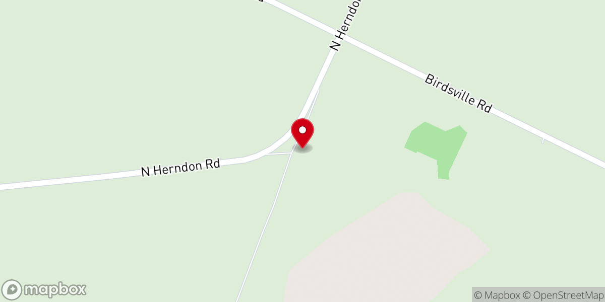 Map showing location of Fairhaven Church