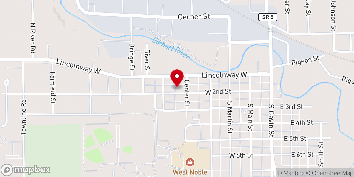 Map showing location of Iglesia Cristiana Dios De Amor
