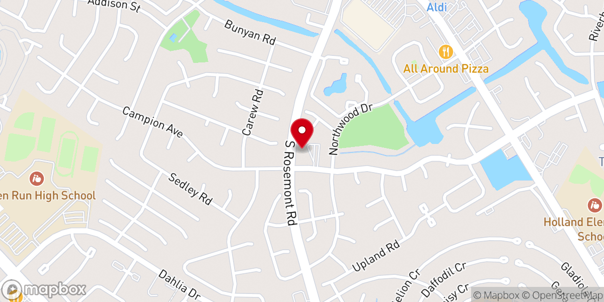 Map showing location of Blood of the Lamb Church of the Deliverance