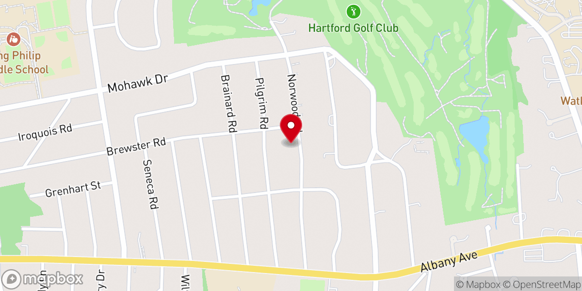 Map showing location of Chai Mitzvah Inc