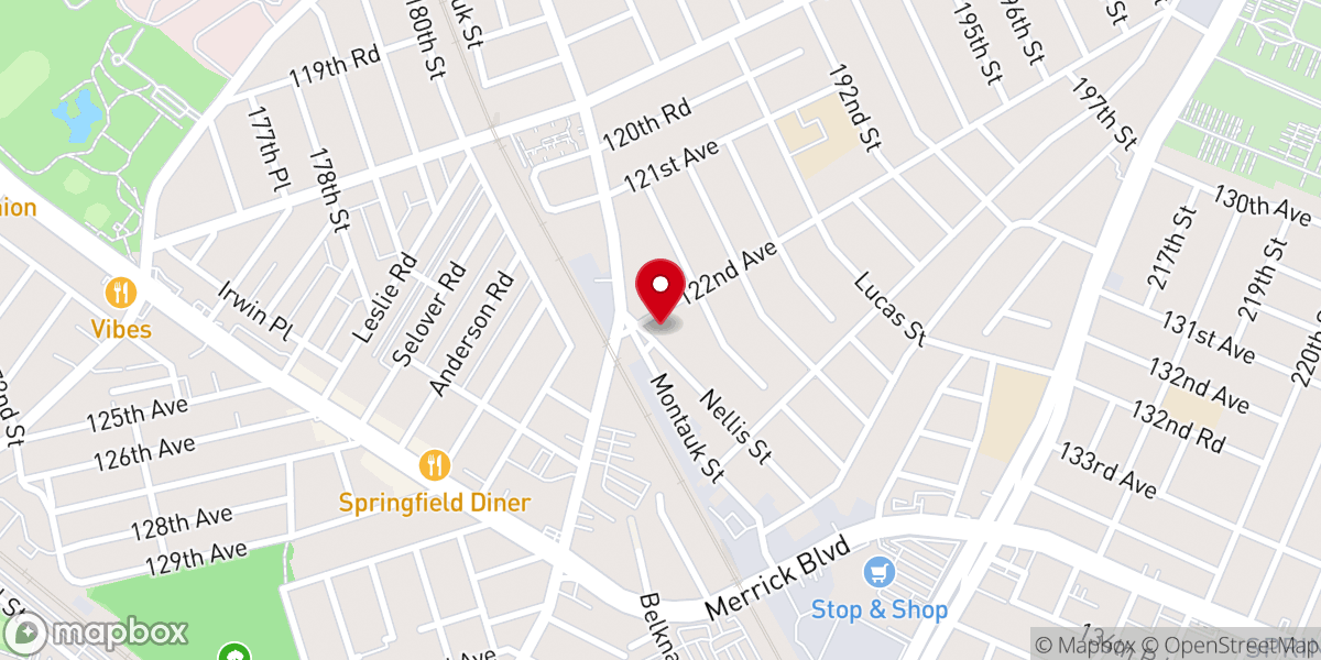 Map showing location of United Nation Worship Center