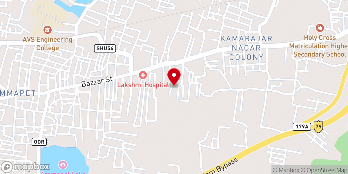 Map showing location of Berachah Prophetic Church