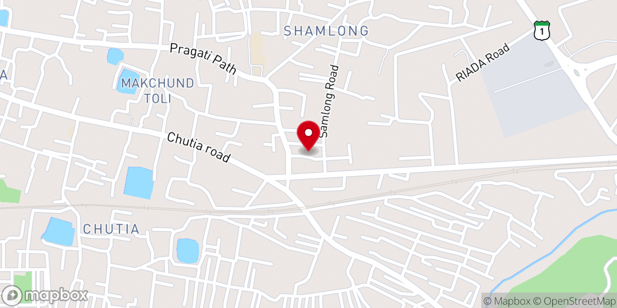 Map showing location of st. james church