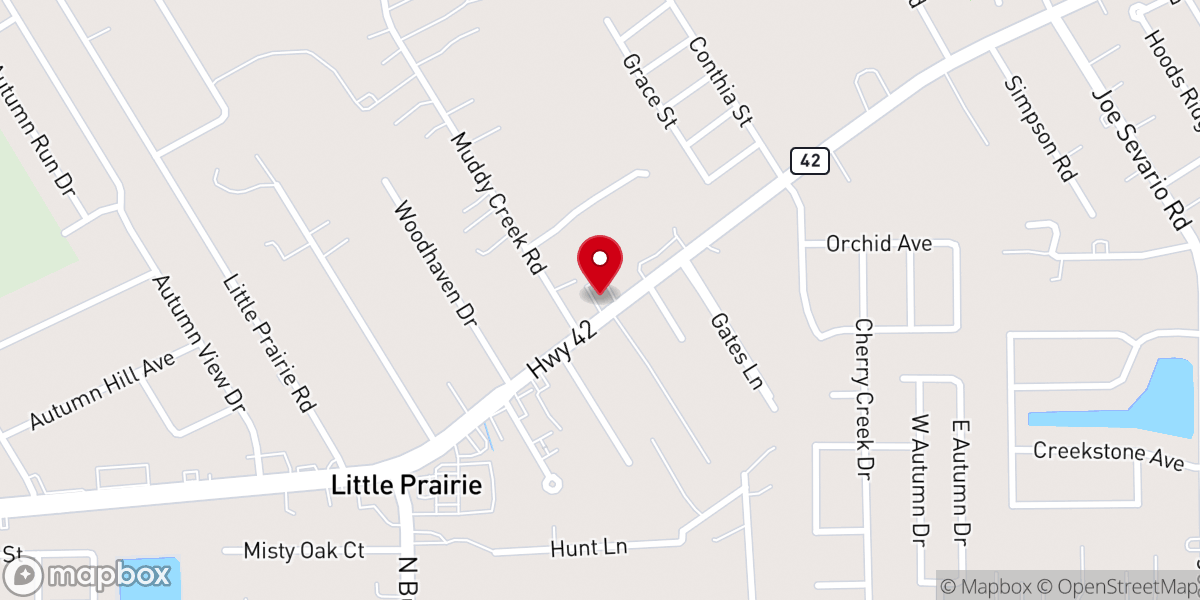 Map showing location of Manantial de Vida, Church Of God