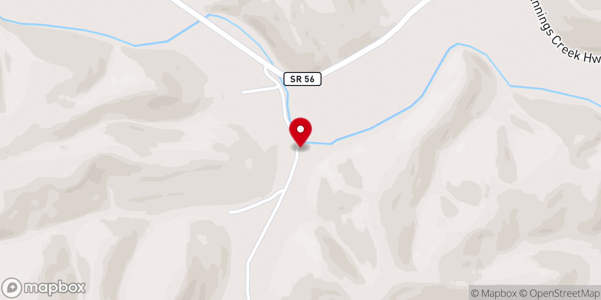 Map showing location of Pleasant Valley Missionary Baptist Church