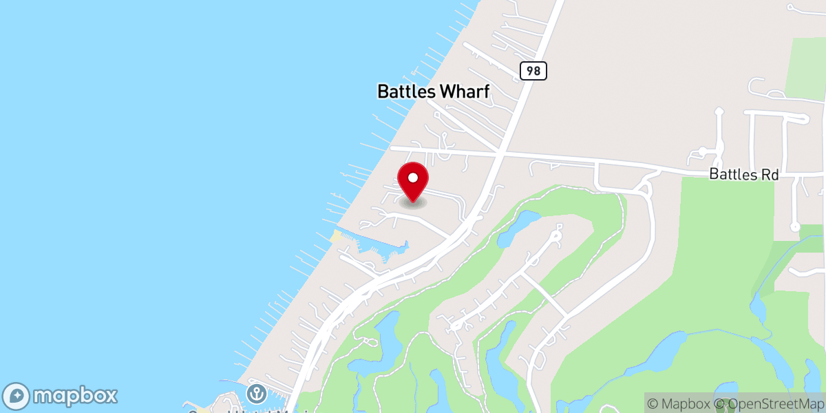 Map showing location of Baytreat Inc