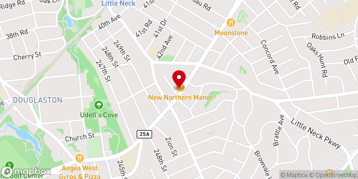 Map showing location of Beautiful Disciples Church of NY