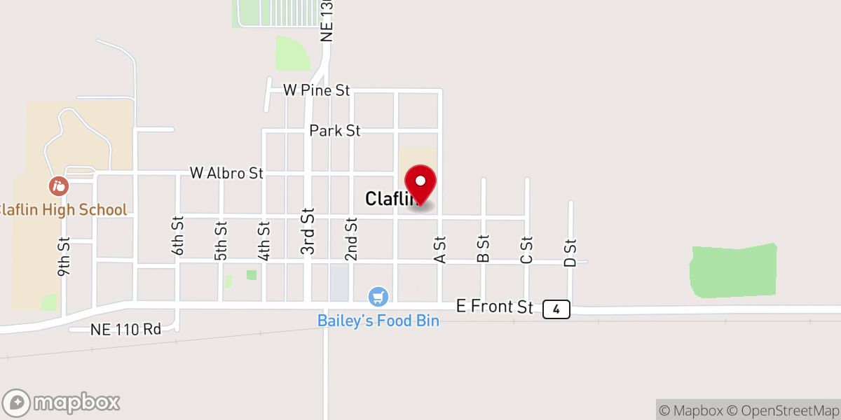 Map showing location of Immaculate Conception Parish Hall