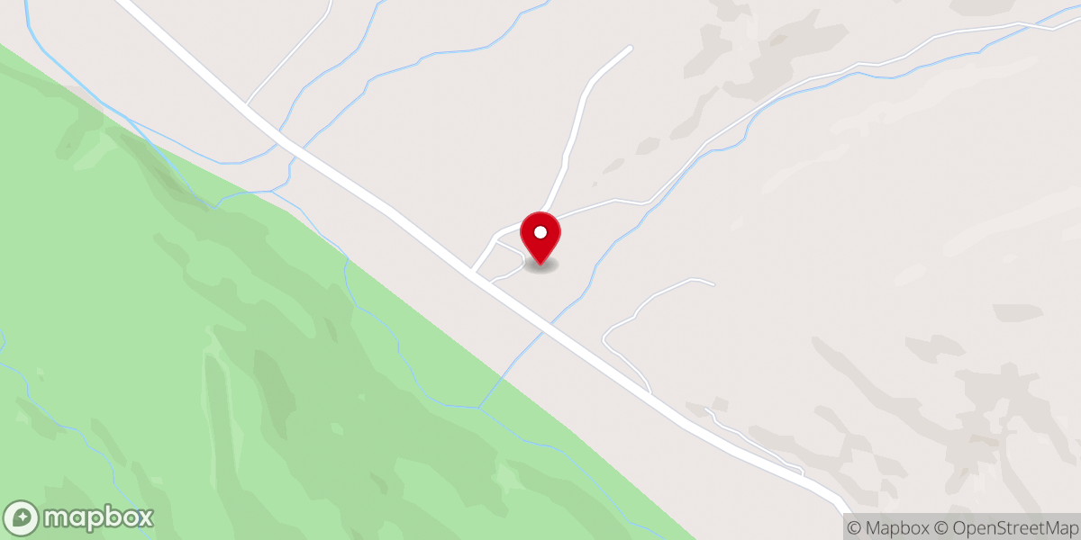 Map showing location of White River Baptist Church