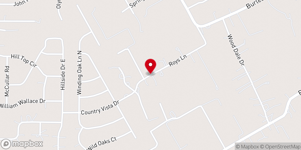 Map showing location of The Sweet Retreat