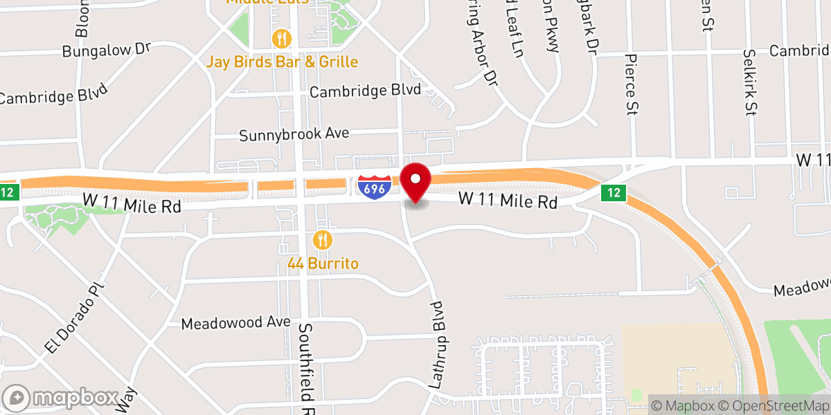 Map showing location of Sons of Thunder Ministries