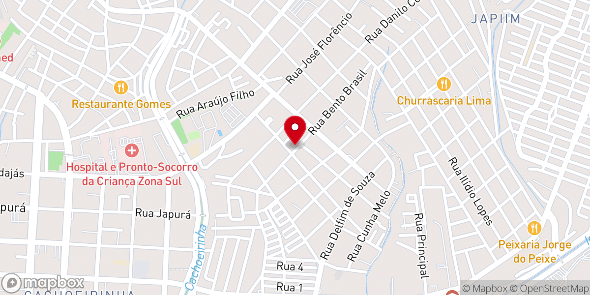 Map showing location of IEADAM | 44ª Casa de Oração | Área 5
