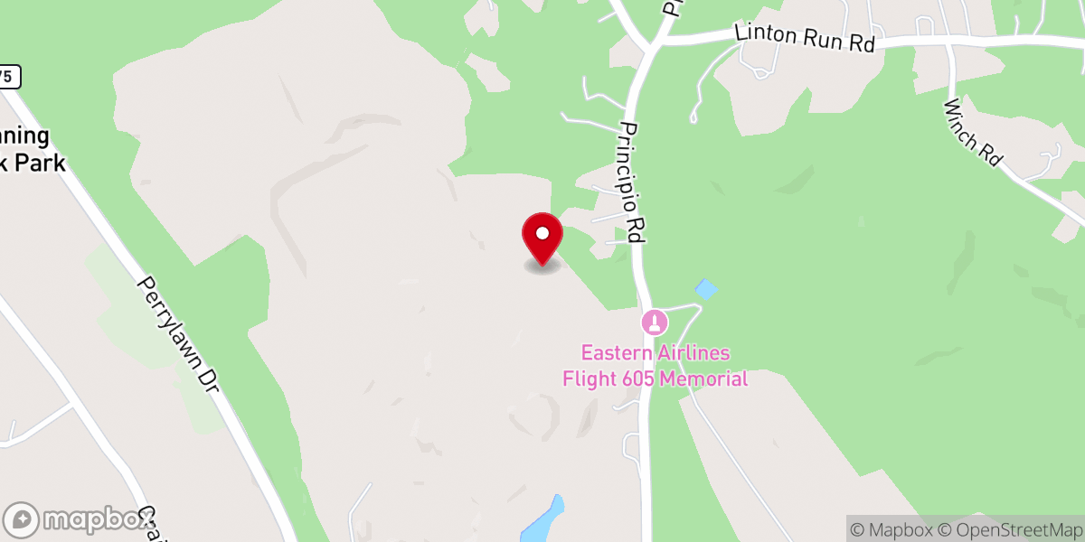 Map showing location of River City Baptist Church of Perryville MD Inc