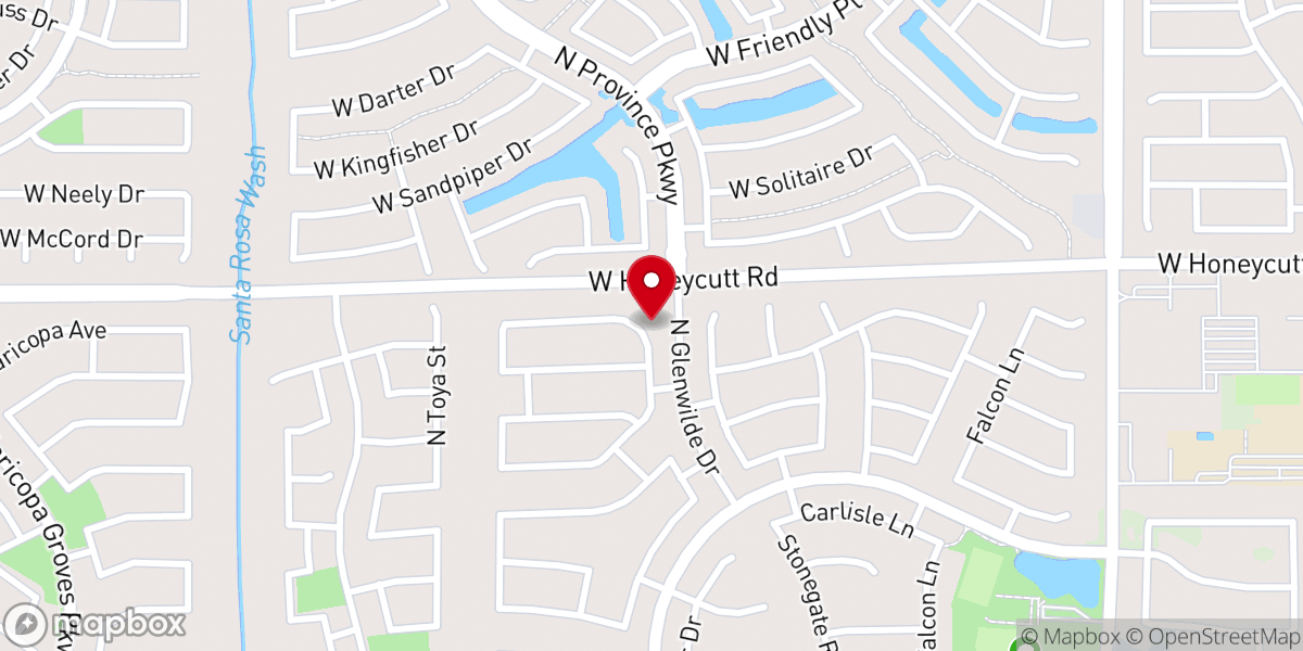 Map showing location of Discover Community Church