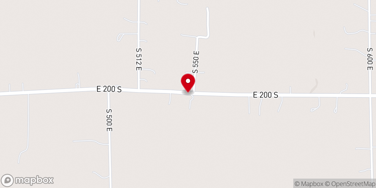 Map showing location of Covenant Presbyterian Church