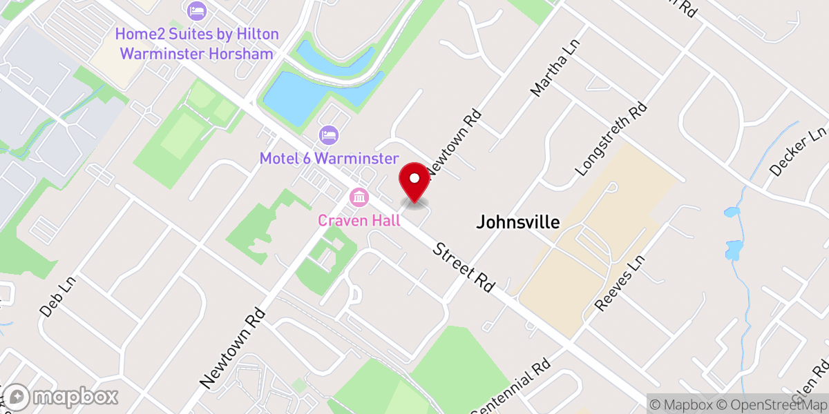 Map showing location of Cornerstone Baptist Press