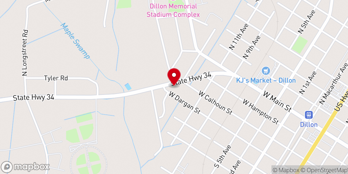 Map showing location of Iglesia Cristiana Bautista Casa De Dios