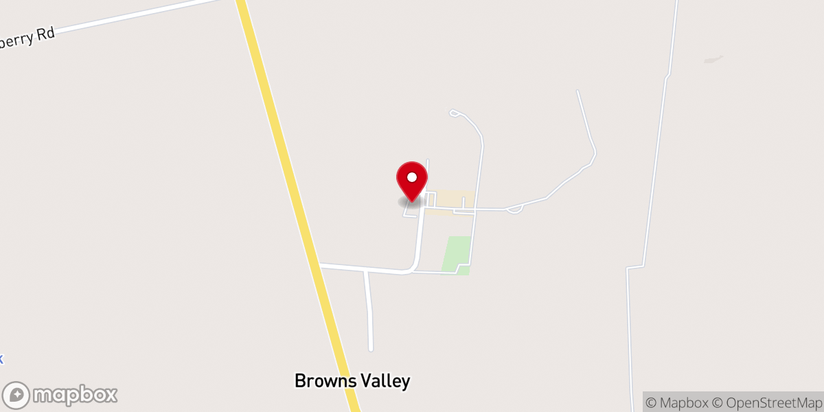 Map showing location of St Anthony's Catholic Church