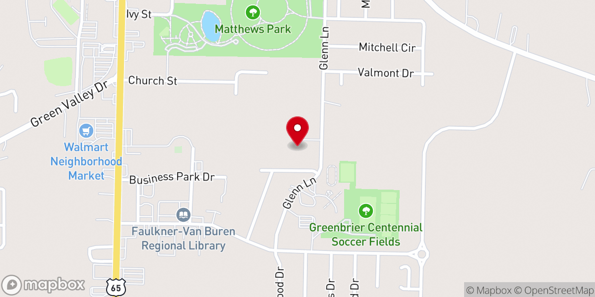 Map showing location of Crosspoint