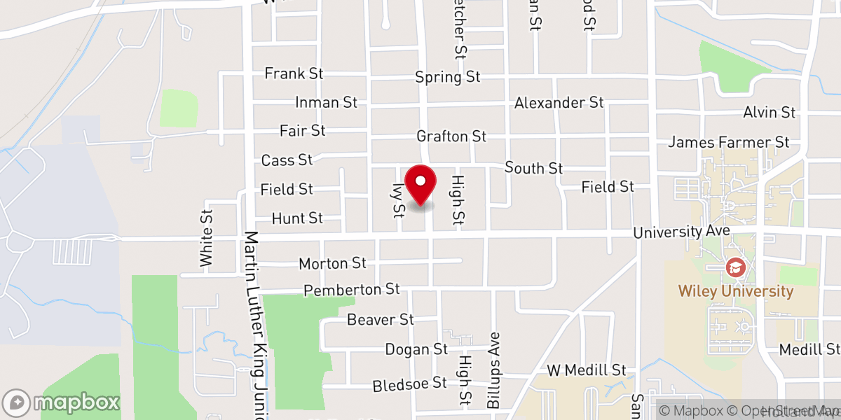 Map showing location of Lewis Chapel United Methodist