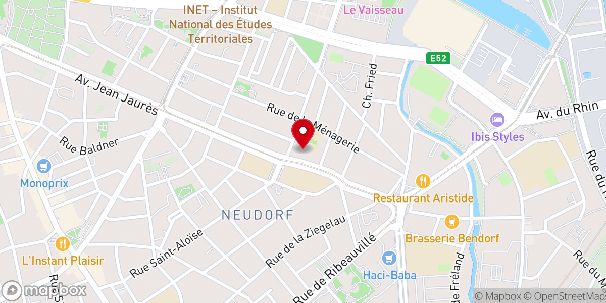 Map showing location of Eglise Saint-Urbain