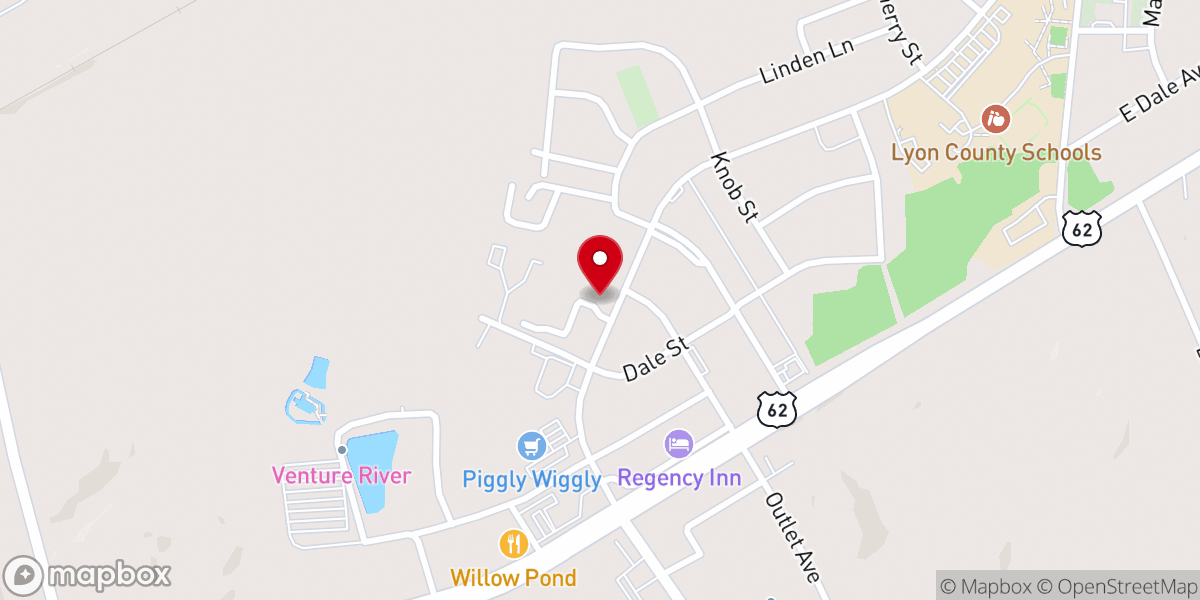 Map showing location of Israel Chapel Freewill Baptist Church